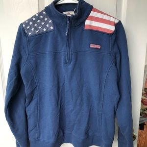 American Flag Shep Shirt